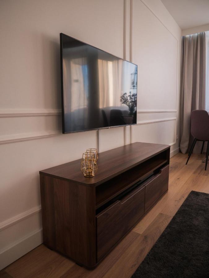 Apartament Plaza 41 กดัญสก์ ภายนอก รูปภาพ